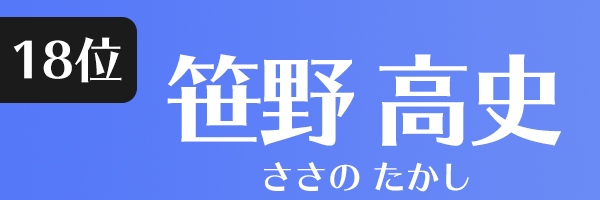 笹野 高史