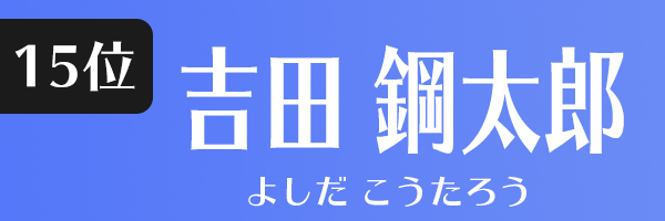 吉田鋼太郎