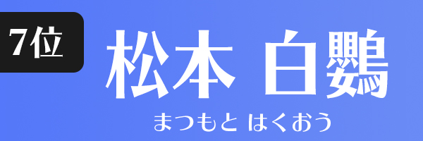 松本白鸚